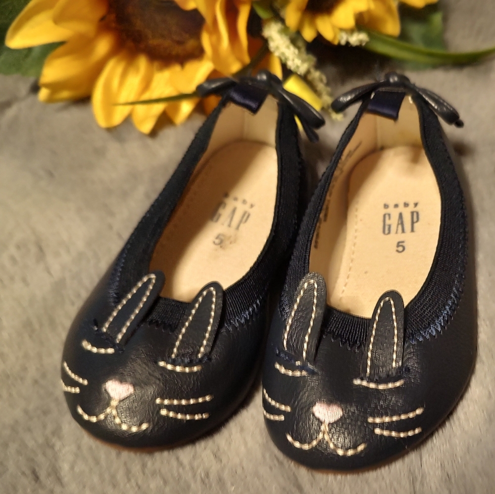 Baby Gap bunny Mary Jane Shoes